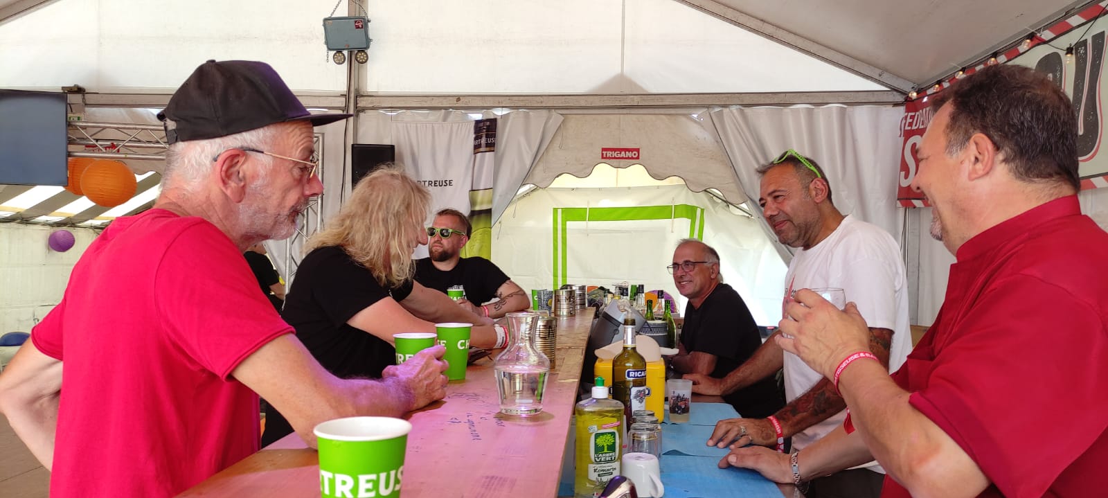 Le bar de la guinguette